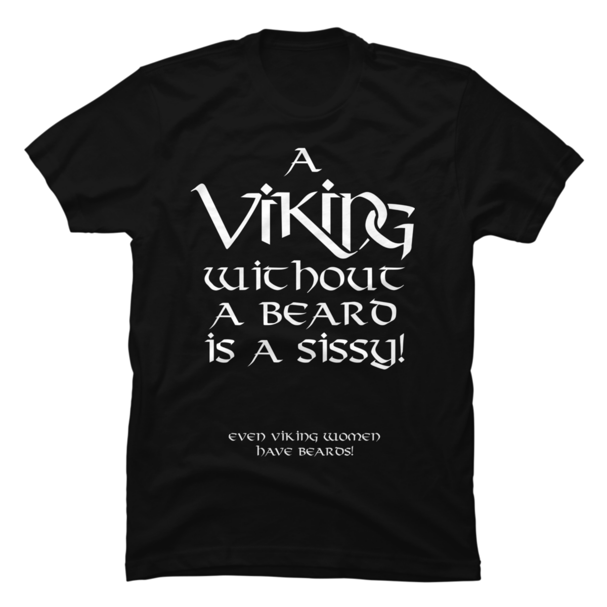 viking beard t shirt